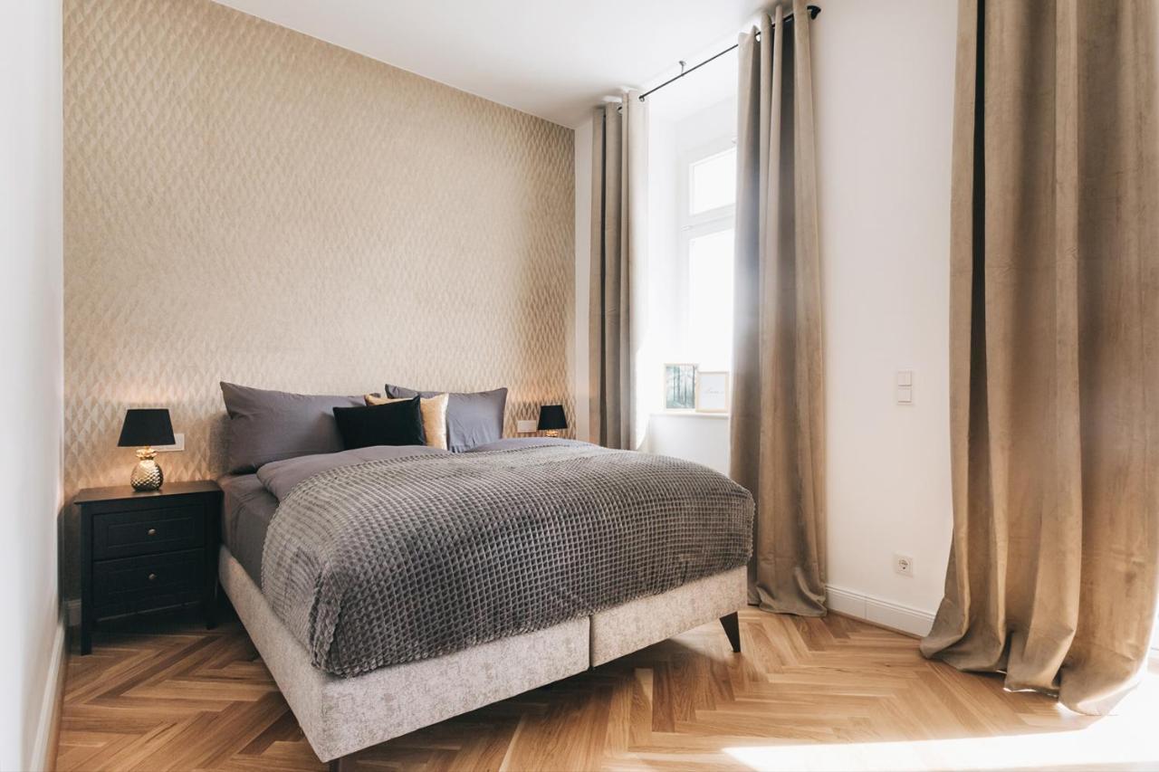 Tip! Modernes 90 Qm City-Apartment Mit Stil & Komfort In Toplage Dresden Exteriör bild